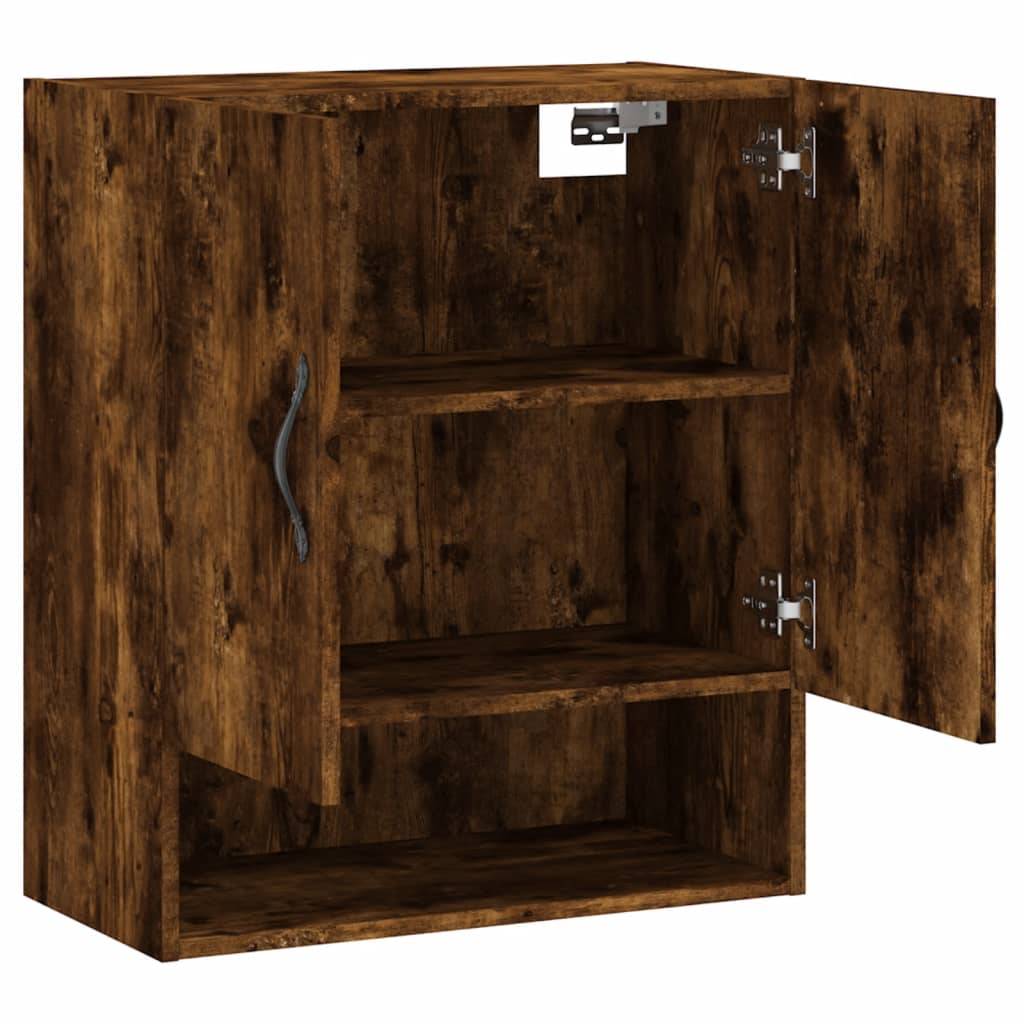 vidaXL Wandschrank Räuchereiche 60x31x70 cm Holzwerkstoff