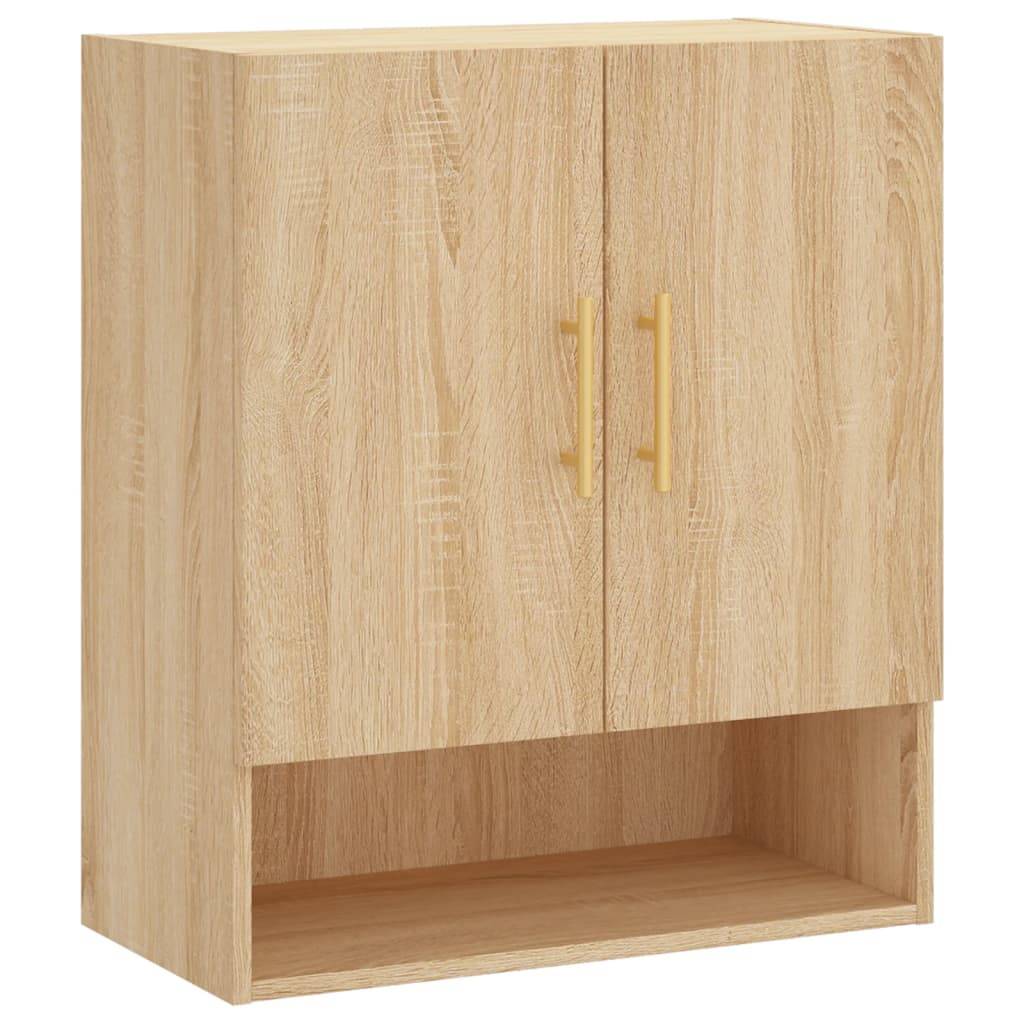 vidaXL Wandschrank Sonoma-Eiche 60x31x70 cm Holzwerkstoff