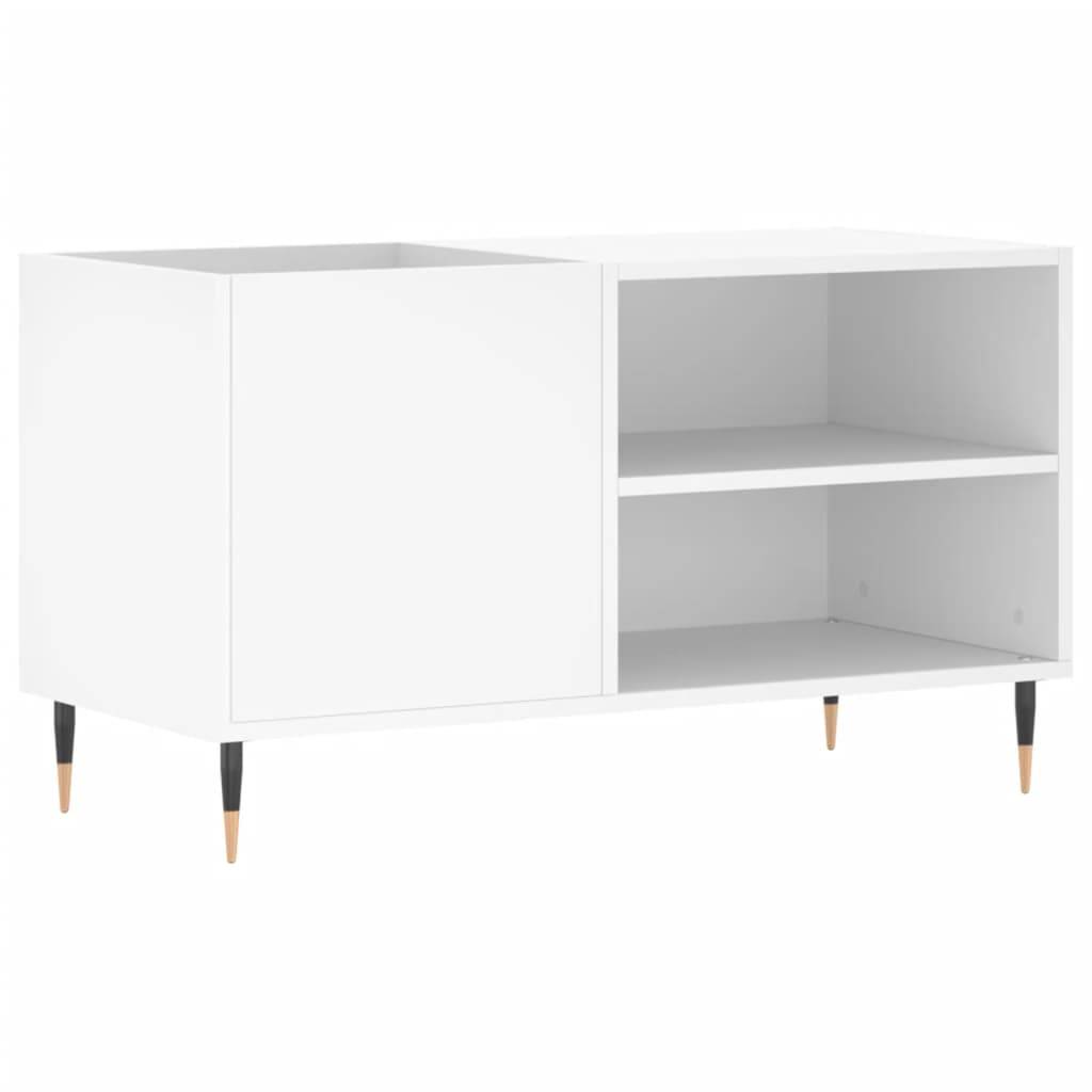 vidaXL Plattenschrank Weiß 85x38x48 cm Holzwerkstoff
