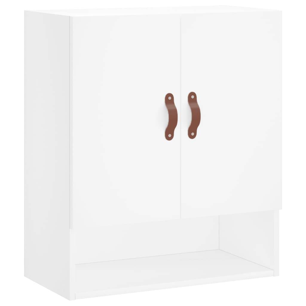vidaXL Wandschrank Weiß 60x31x70 cm Holzwerkstoff