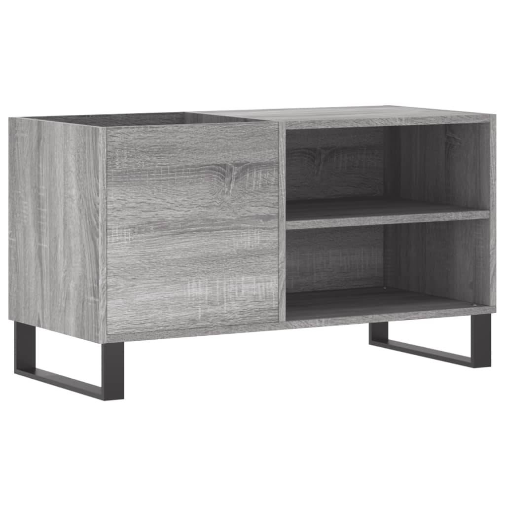 vidaXL Plattenschrank Grau Sonoma 85x38x48 cm Holzwerkstoff