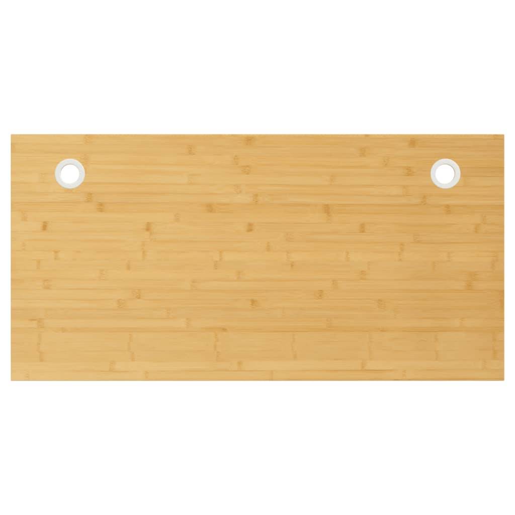 vidaXL Schreibtischplatte 100x50x4 cm Bambus