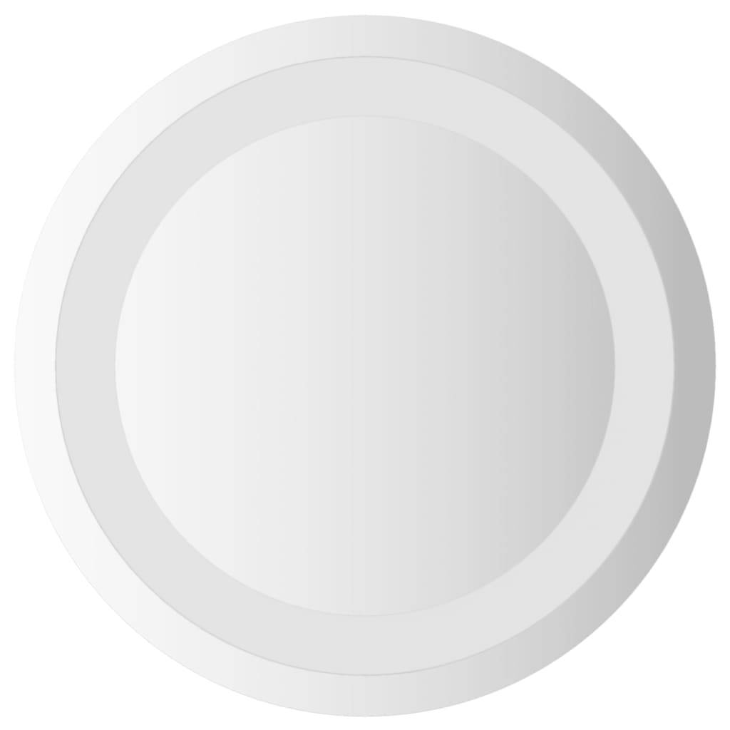 vidaXL LED-Badspiegel 30 cm Rund