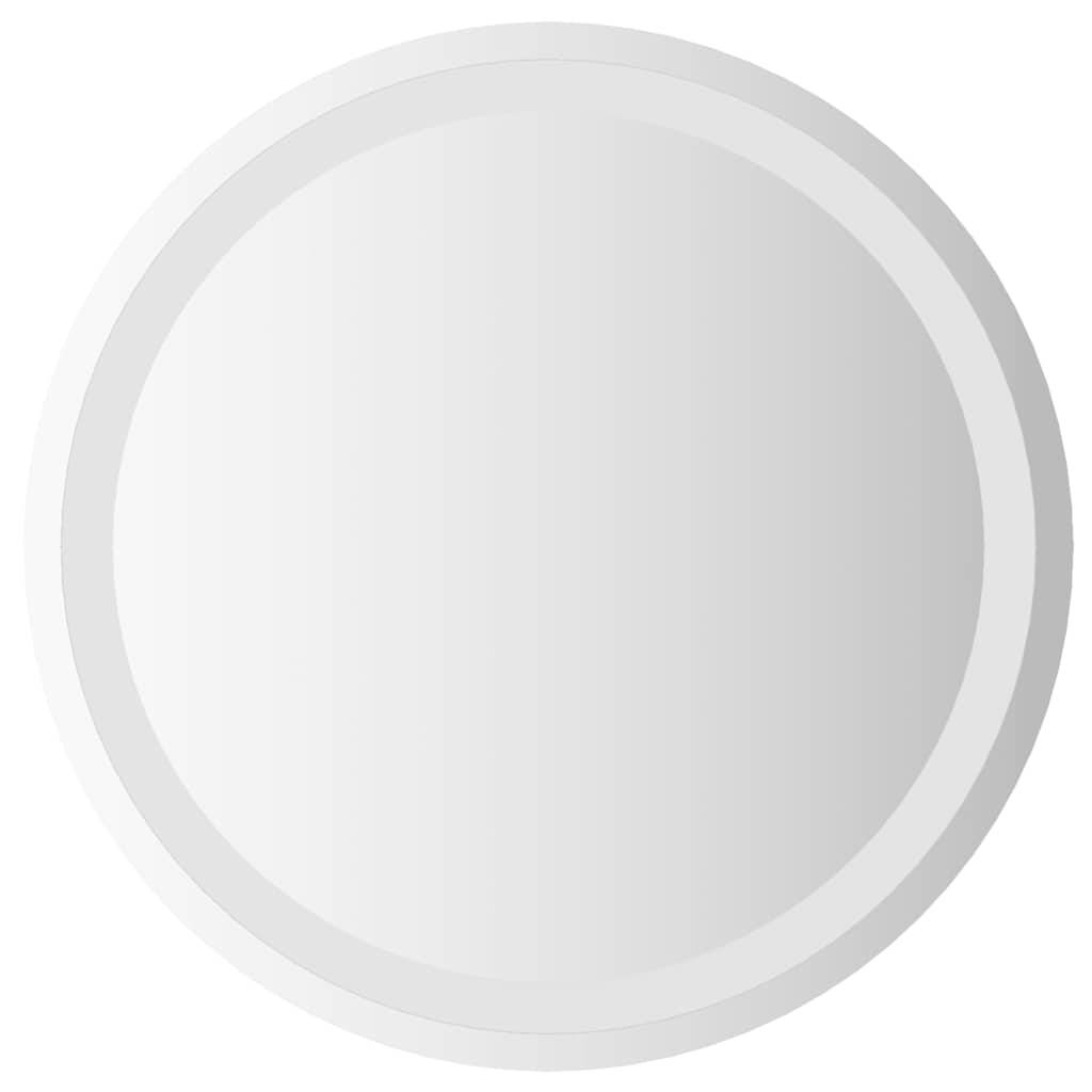 vidaXL LED-Badspiegel 50 cm Rund