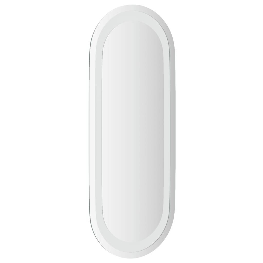 vidaXL LED-Badspiegel 50x20 cm Oval