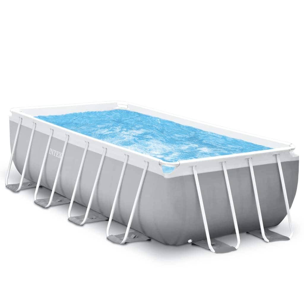 Intex Pool-Set Prism Frame Rechteckig 488x244x107 cm 26792GN