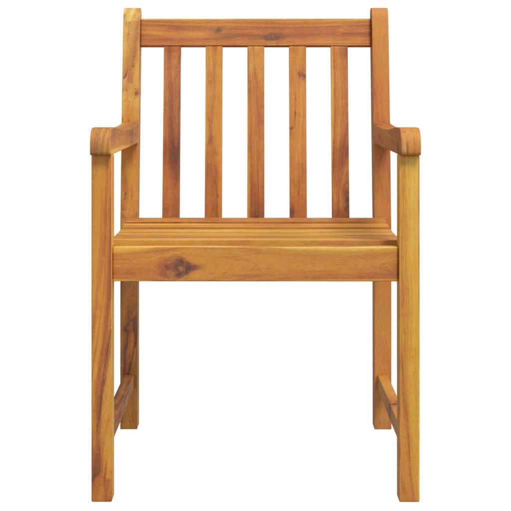 vidaXL Gartenstühle 6 Stk. 56x55,5x90 cm Massivholz Akazie