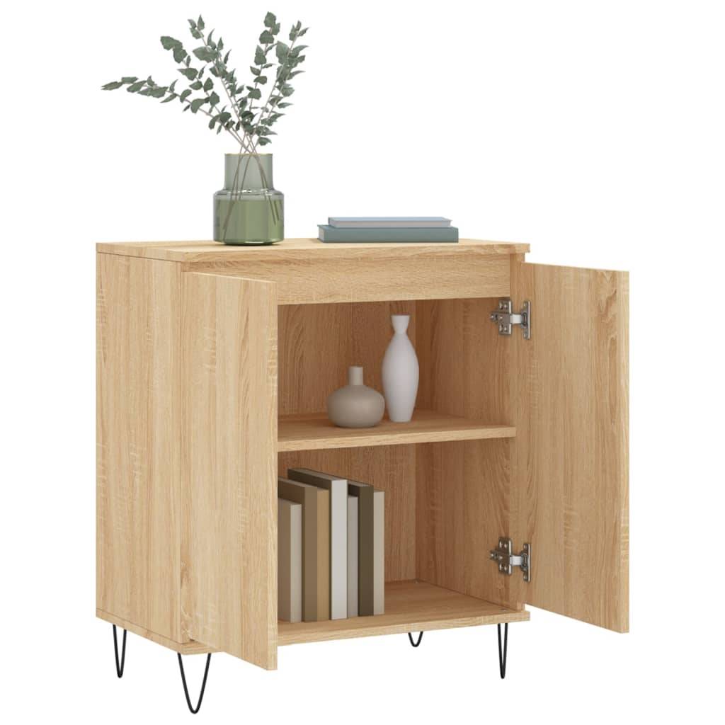 vidaXL Sideboard Sonoma-Eiche 60x35x70 cm Holzwerkstoff