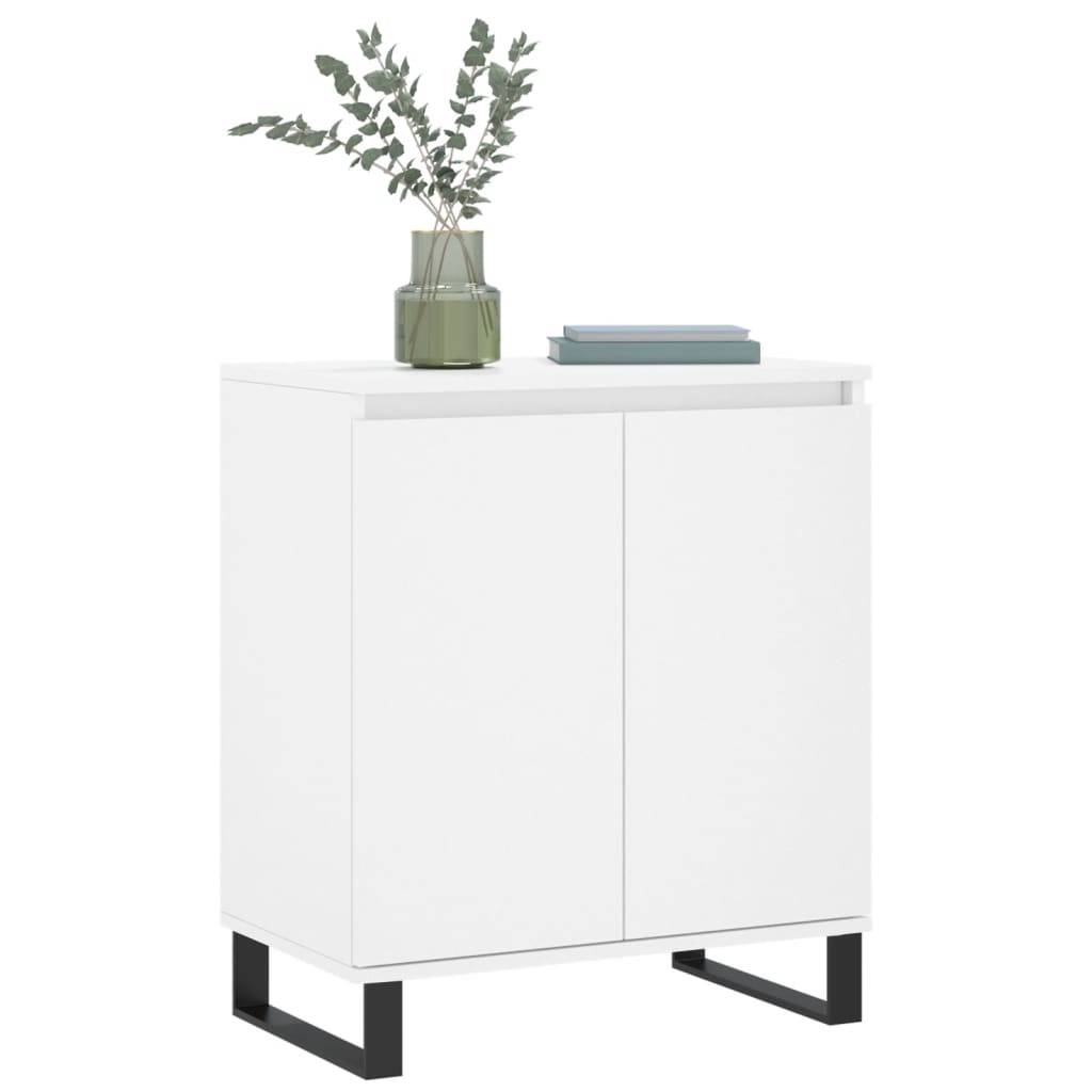 vidaXL Sideboard Weiß 60x35x70 cm Holzwerkstoff