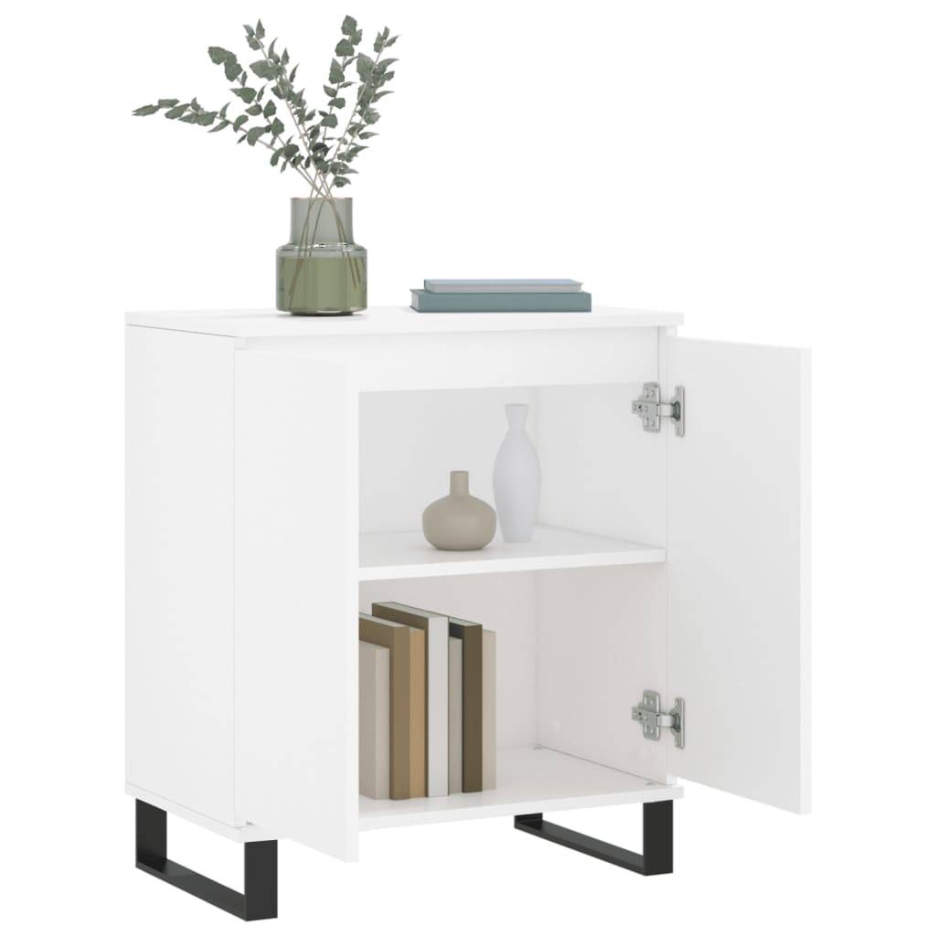 vidaXL Sideboard Weiß 60x35x70 cm Holzwerkstoff