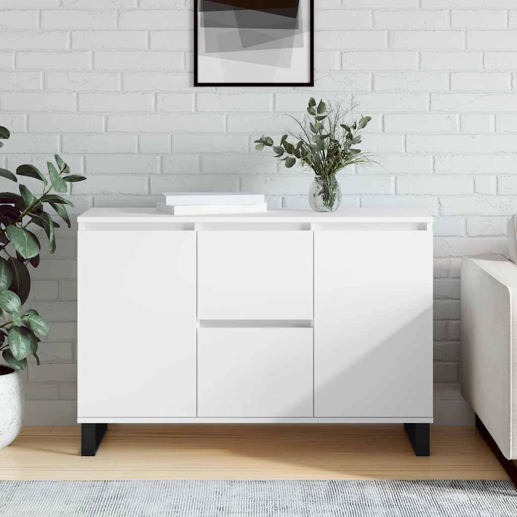 vidaXL Sideboard Weiß 104x35x70 cm Holzwerkstoff