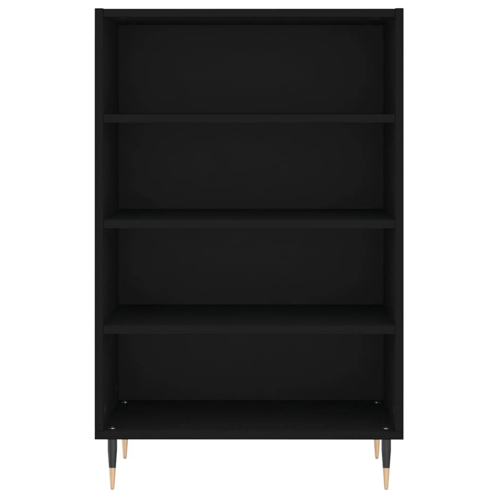 vidaXL Highboard Schwarz 57x35x90 cm Holzwerkstoff