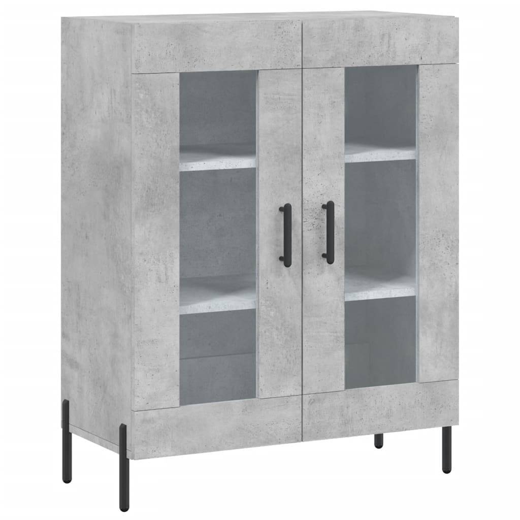 vidaXL Sideboard Betongrau 69,5x34x90 cm Holzwerkstoff