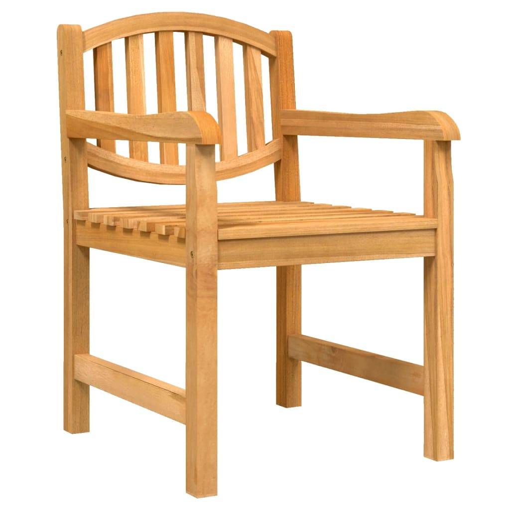 vidaXL Gartenstühle 8 Stk. 58x59x88 cm Massivholz Teak