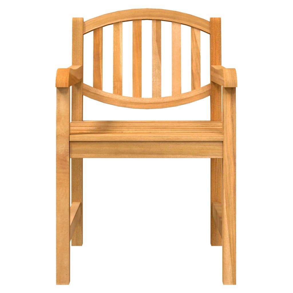vidaXL Gartenstühle 8 Stk. 58x59x88 cm Massivholz Teak