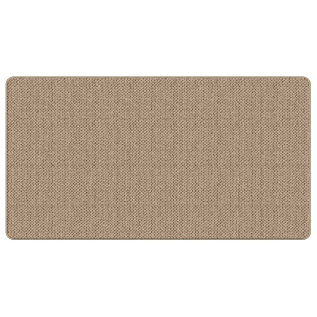 vidaXL Teppichläufer Sisal-Optik Sandfarben 80x150 cm
