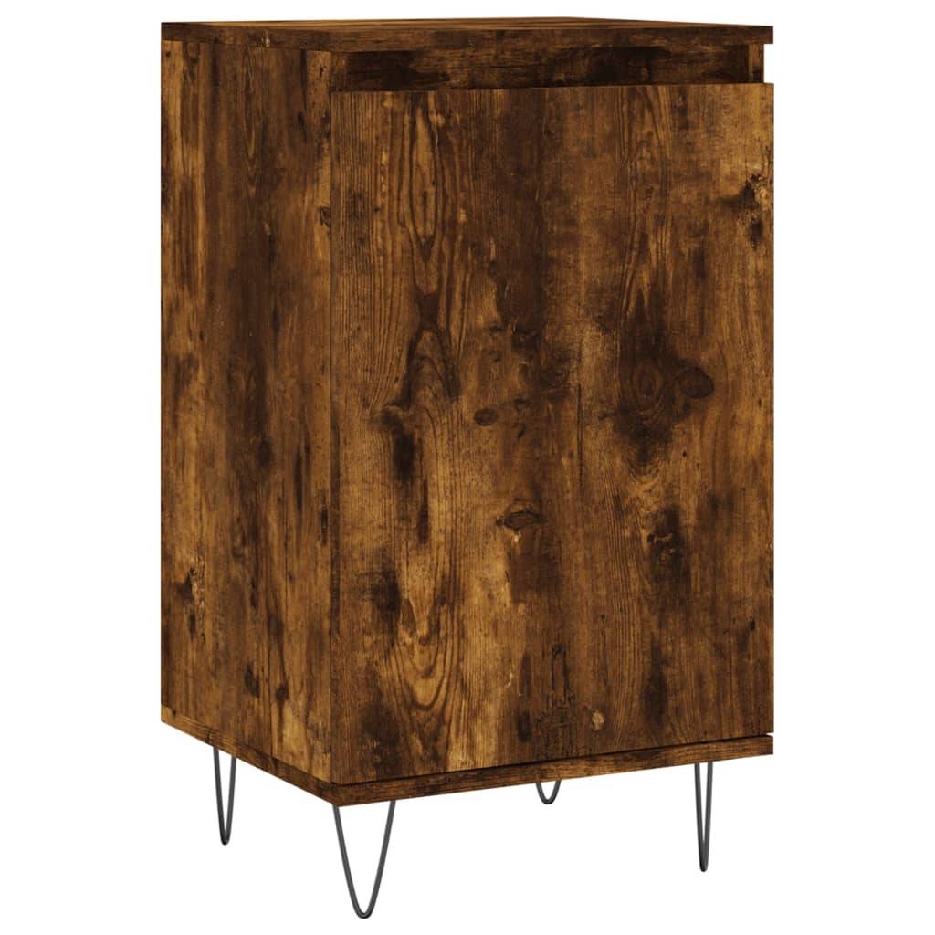 vidaXL Sideboard Räuchereiche 40x35x70 cm Holzwerkstoff