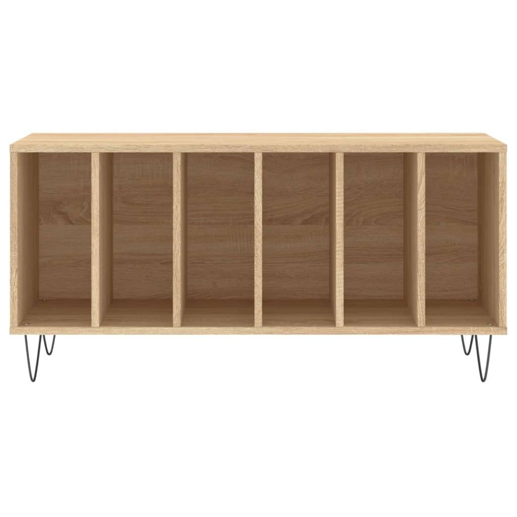vidaXL Plattenschrank Sonoma-Eiche 100x38x48 cm Holzwerkstoff