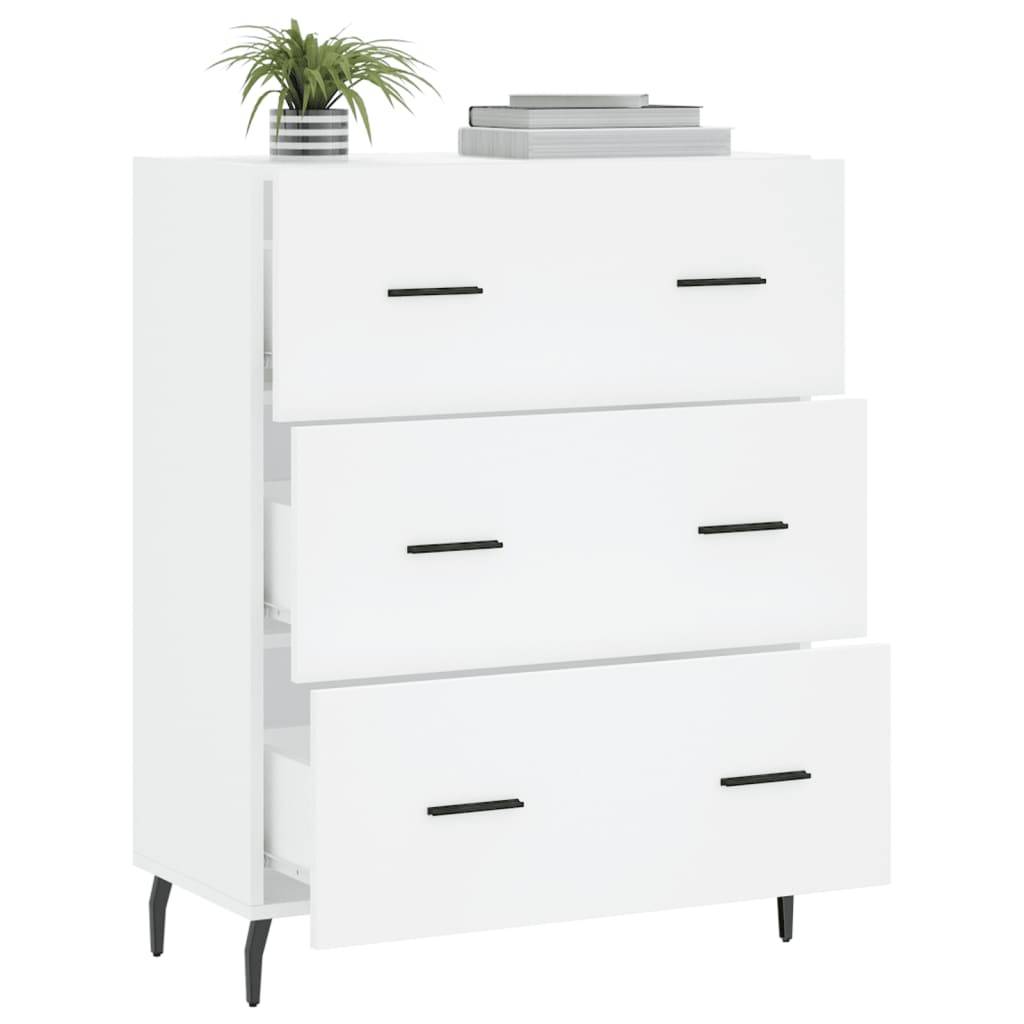 vidaXL Sideboard Weiß 69,5x34x90 cm Holzwerkstoff