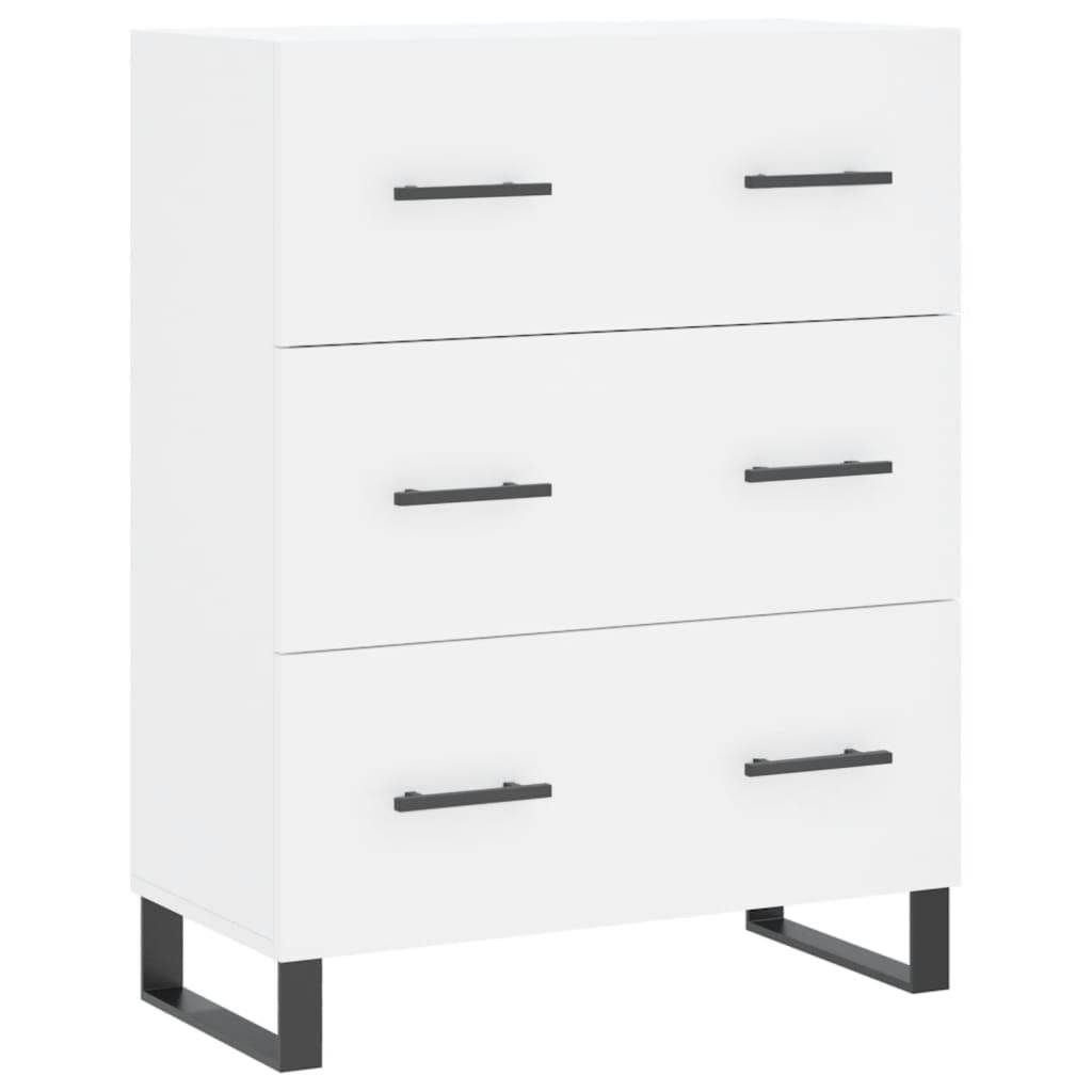 vidaXL Sideboard Weiß 69,5x34x90 cm Holzwerkstoff