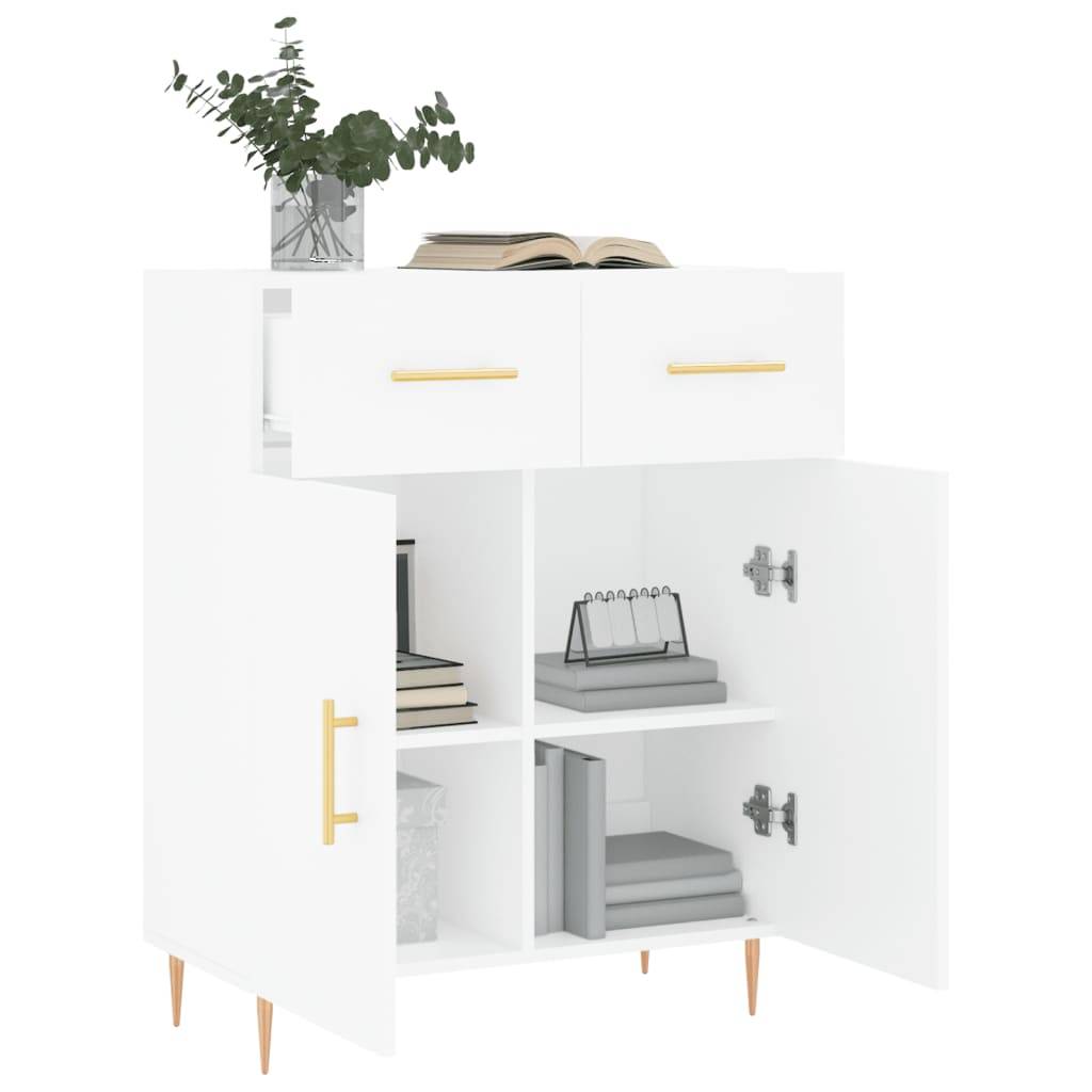 vidaXL Sideboard Weiß 69,5x34x90 cm Holzwerkstoff