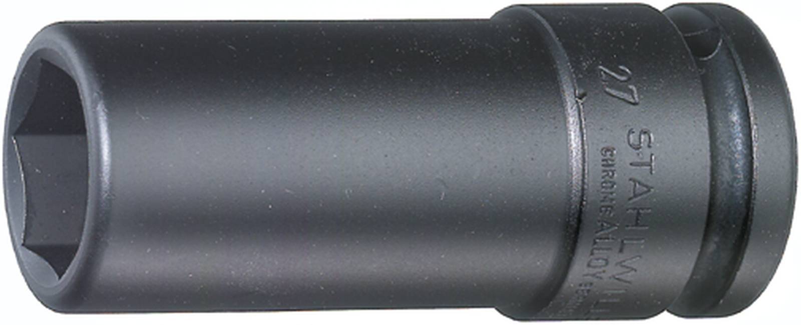 IMPACT-Steckschlüsseleinsatz 3/4" 27mm L.100mm