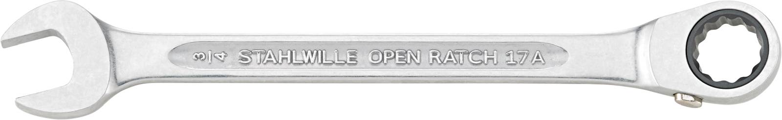 Ratschenringmaulschlüssel OPEN RATCH SW 1/4" L.134mm