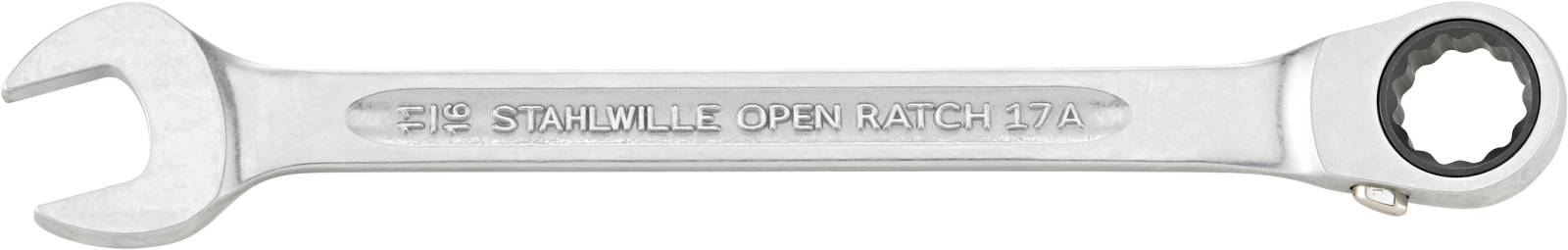 Ratschenringmaulschlüssel OPEN RATCH SW 11/16" L.226mm