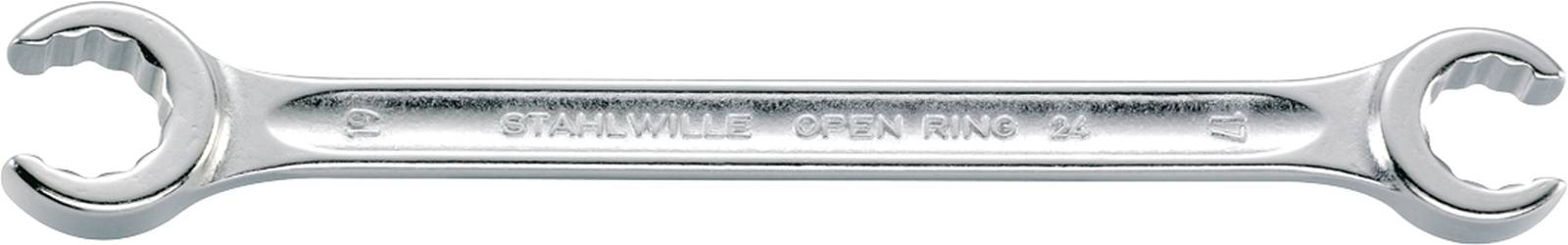 Doppelringschlüssel offen abgew. OPEN RING SW 5/8 x 3/4" L.220mm