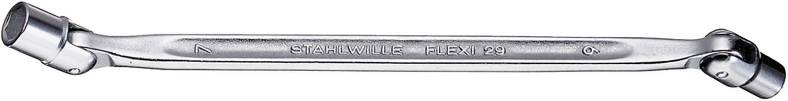 Doppelgelenkschlüssel FLEXI SW 1/2 x 9/16" L.229mm