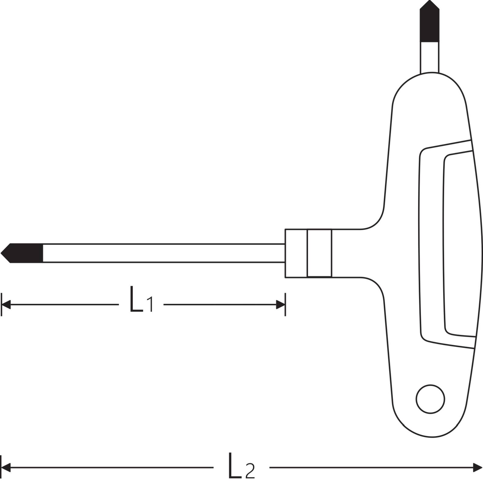 TORX -Schraubendreher T40 L.130mm