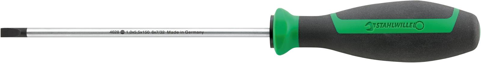 Elektriker-Schlitzschraubendreher DRALL+ 0,8mm x 25mm L.125mm