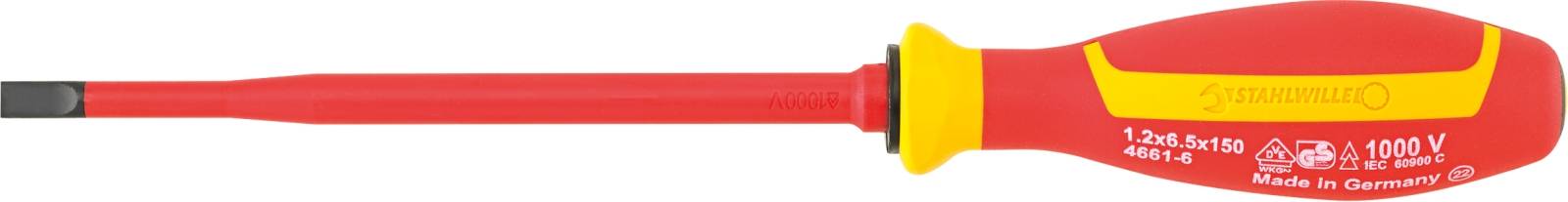 VDE-Schlitzschraubendreher L.150mm x B. 34mm