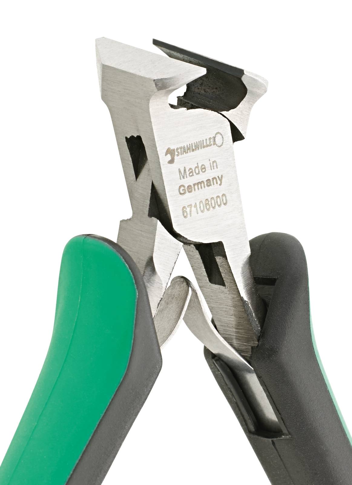 Elektronik-Schrägschneider L.120mm Kopf poliert