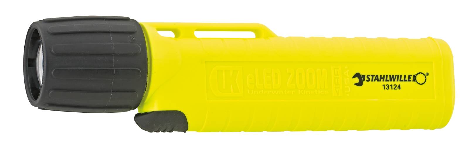 LED-Taschenlampe Maße 157,5 x 40,6 x 35,6mm