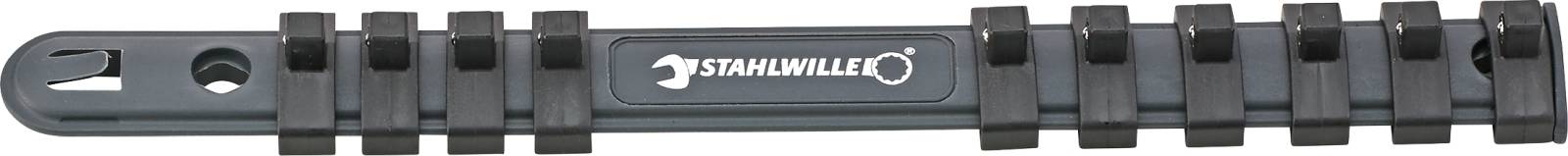 Steckschlüsselleiste 10 Halteklammern L.255 mm