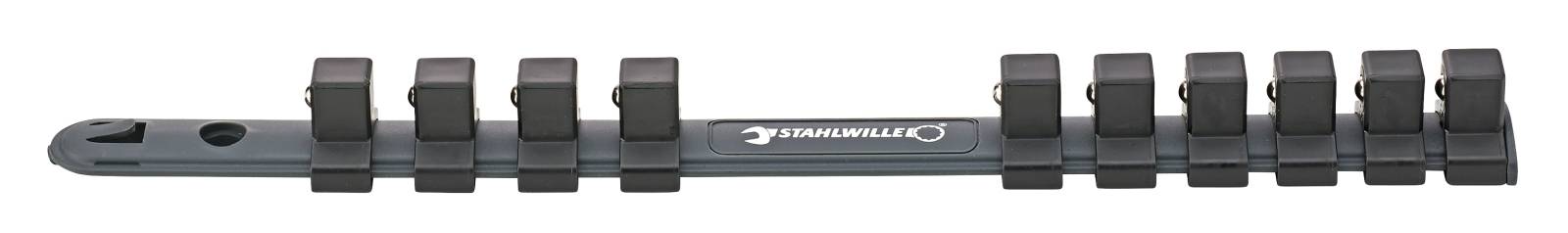 Satz Steckschlüsselleisten 30 Halteklammern L.315 mm