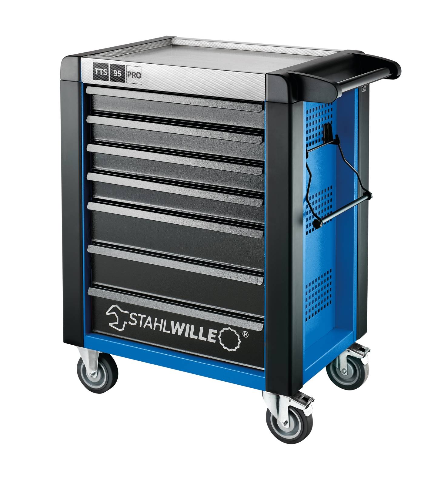 Werkstattwagen 95/7 PRO 7 Schubl. 720 x 496 x 863 mm blau, RAL 270 30 35