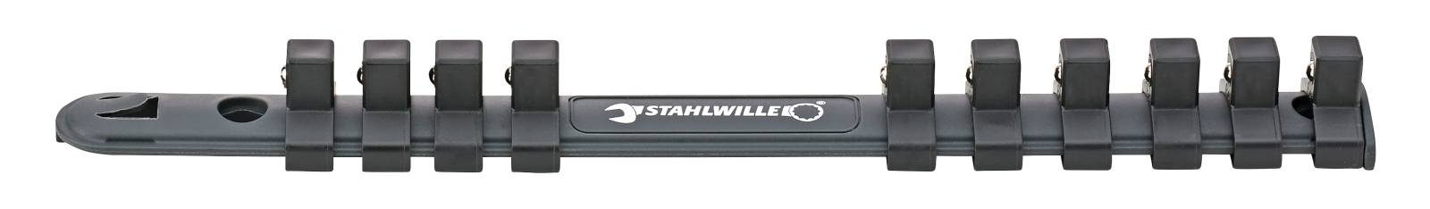 Satz Steckschlüsselleisten 30 Halteklammern L.315 mm
