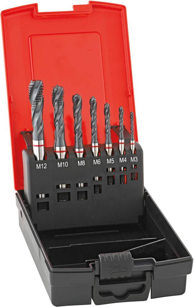 Maschinengewindebohrer Set DIN371/376 Typ VG Typ VG Form C M3-12 FORMAT GT
