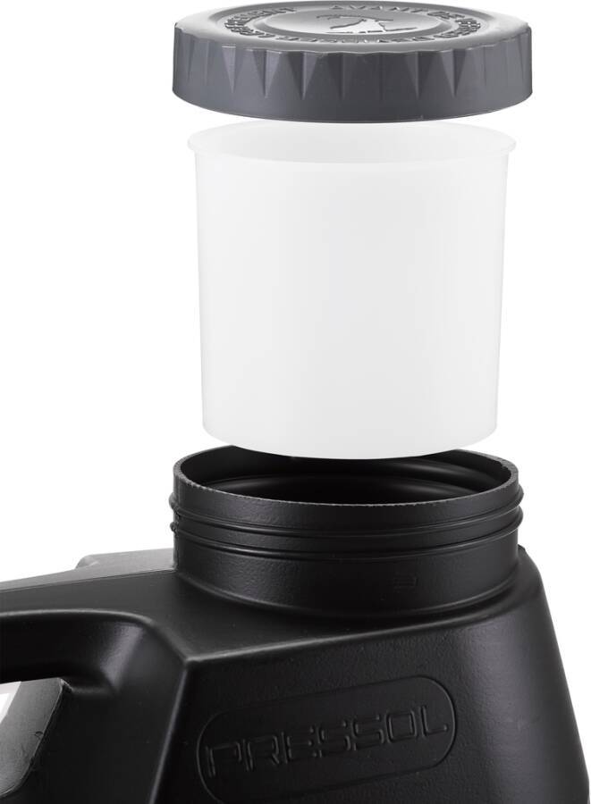 Universaleinfüllkanne 10 l 8810301 Farbe schwarz Höhe 302 mm Grundfläche 637 x 201 mm