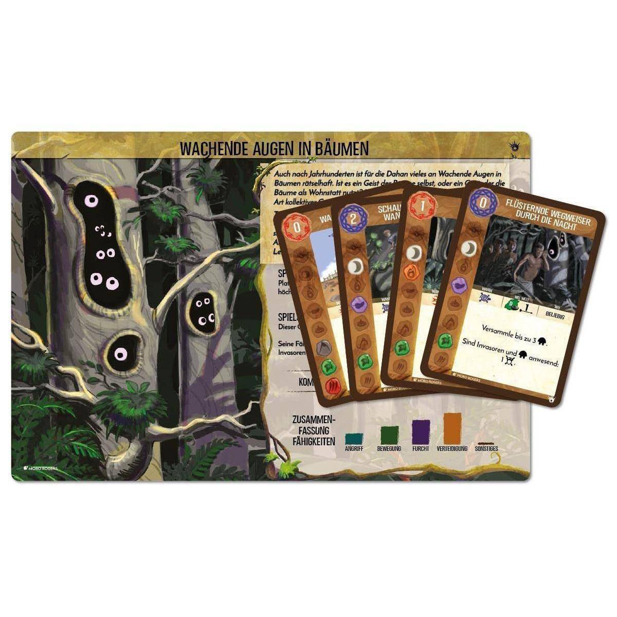 Spirit Island: Wachende Augen in Bäumen, Brettspiel, für 1-4 Spieler, ab 12 Jahr