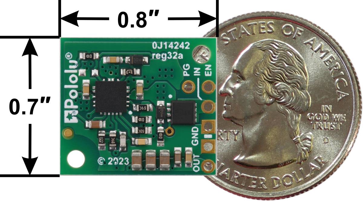 Pololu 5V 3.4A Step-Down Voltage Regulator D30V30F5 4892