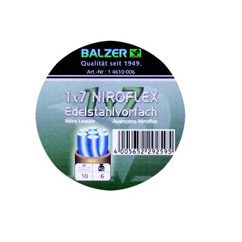 Balzer Edelstahlvorfach 1 x 7 Spule 12 kg