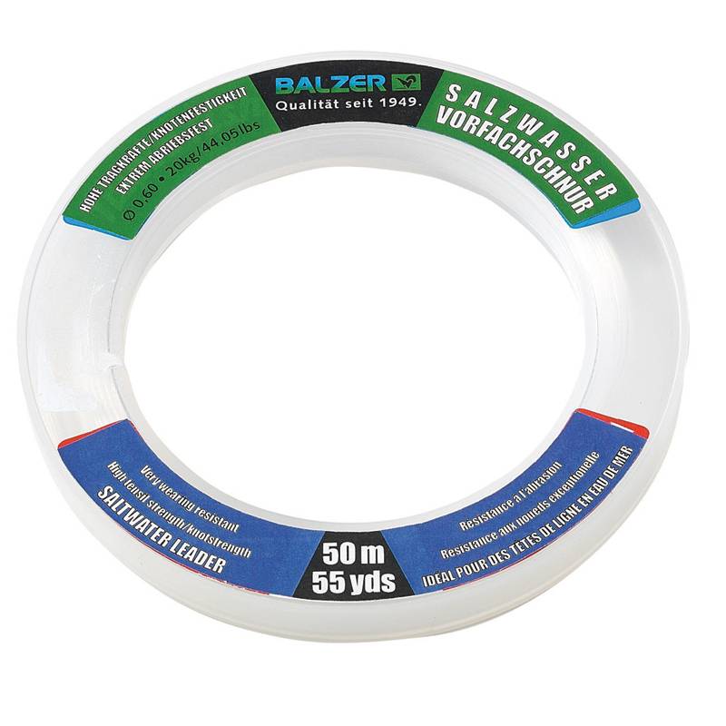 Balzer Salzwasser Vorfachschnur 50 m 0,60 mm