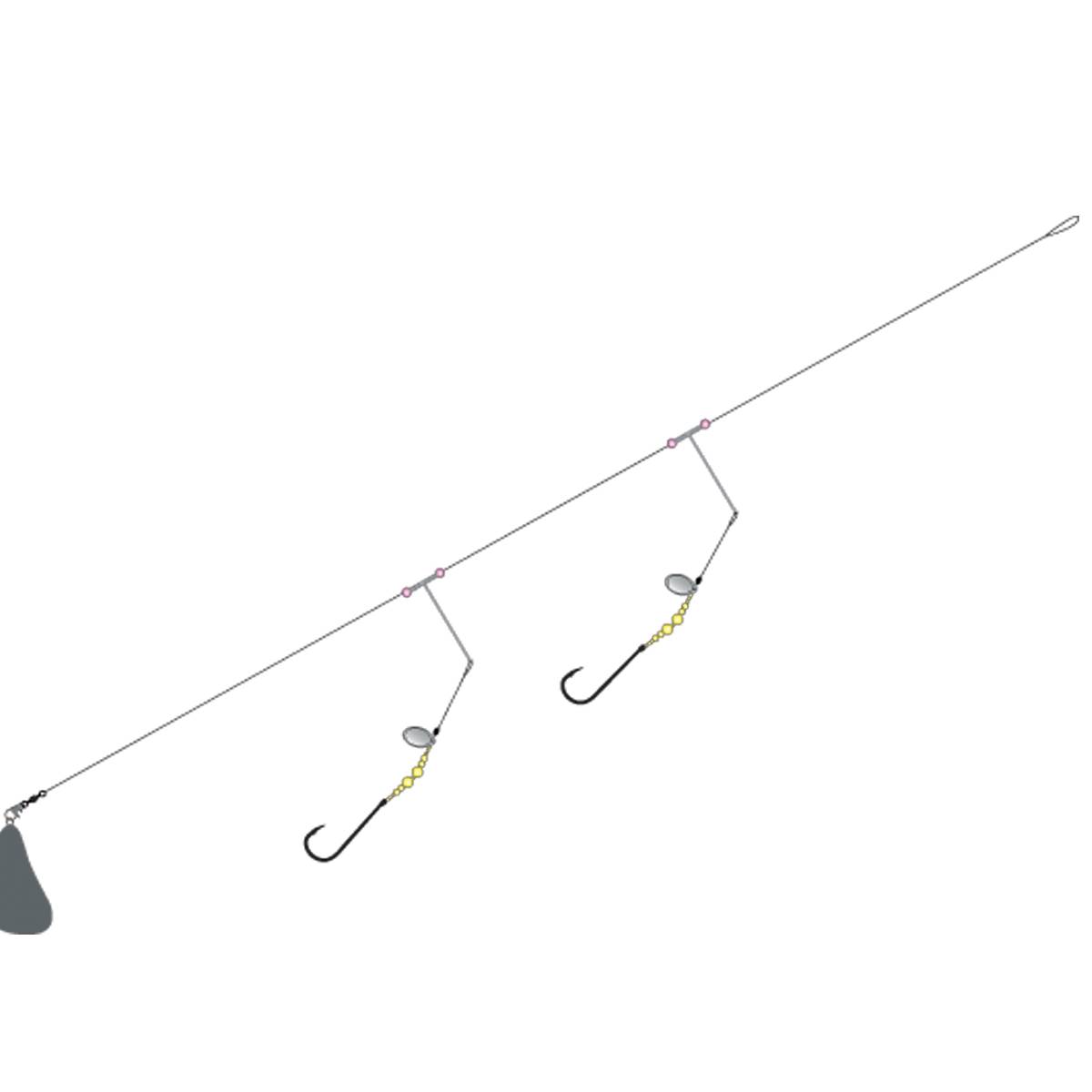 Balzer Edition Sea Butt Flunder Plattfisch Vorfach Rig System 19N