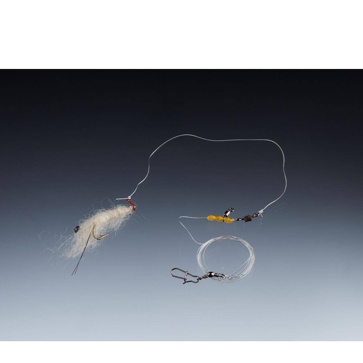 Balzer Meerforellen Vorfach Garnele Weiss