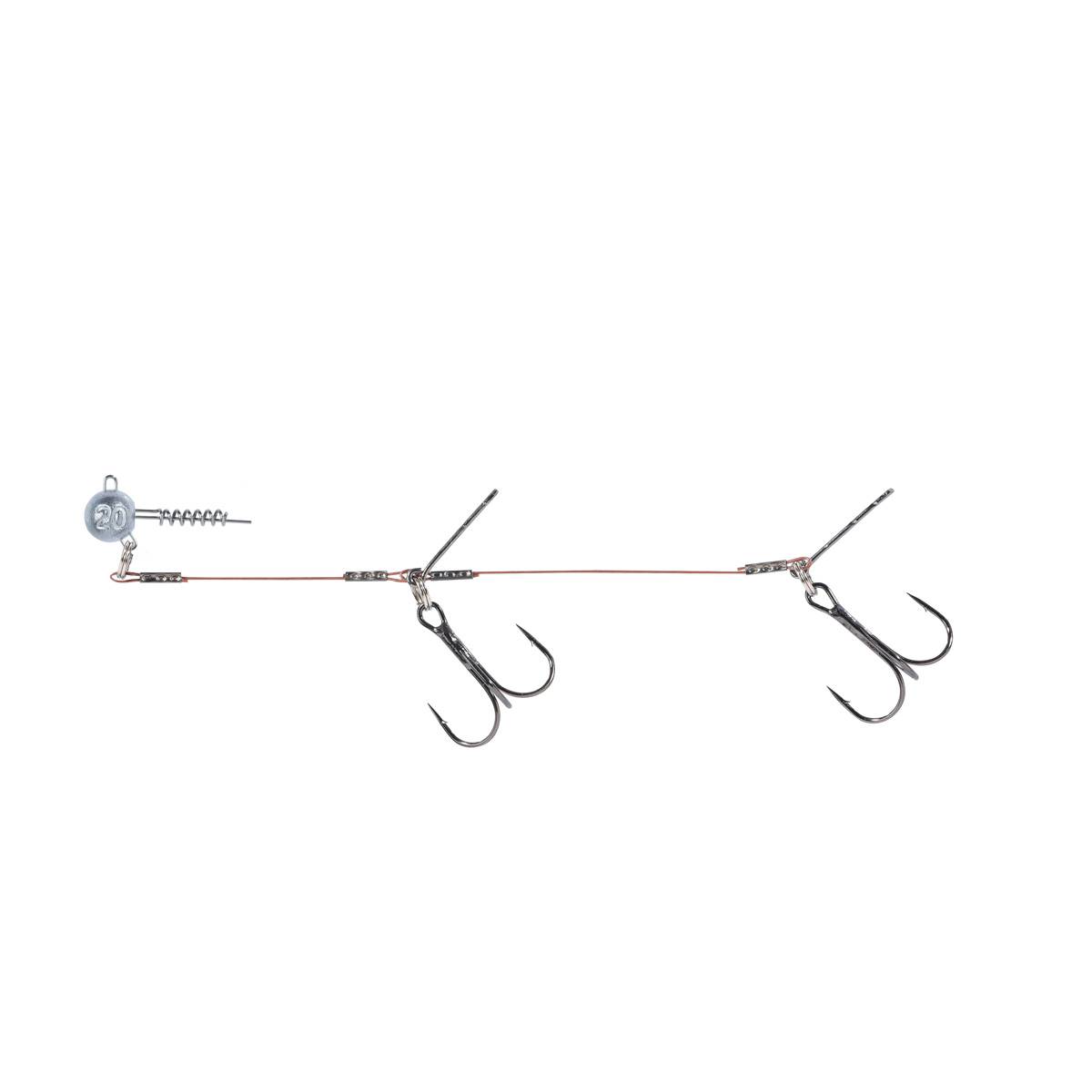 Balzer Gummifisch-System mit Screw Jighead 9 cm 15 g (Hakengröße: 1)