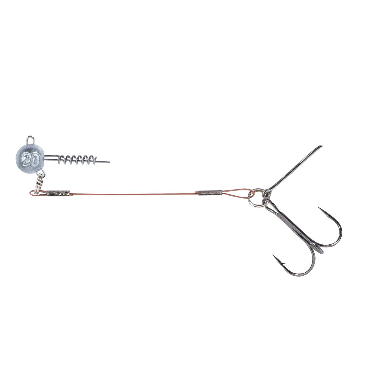 Balzer Hecht-System mit Screw Jighead 7,5 cm 20 g (Hakengröße: 1)