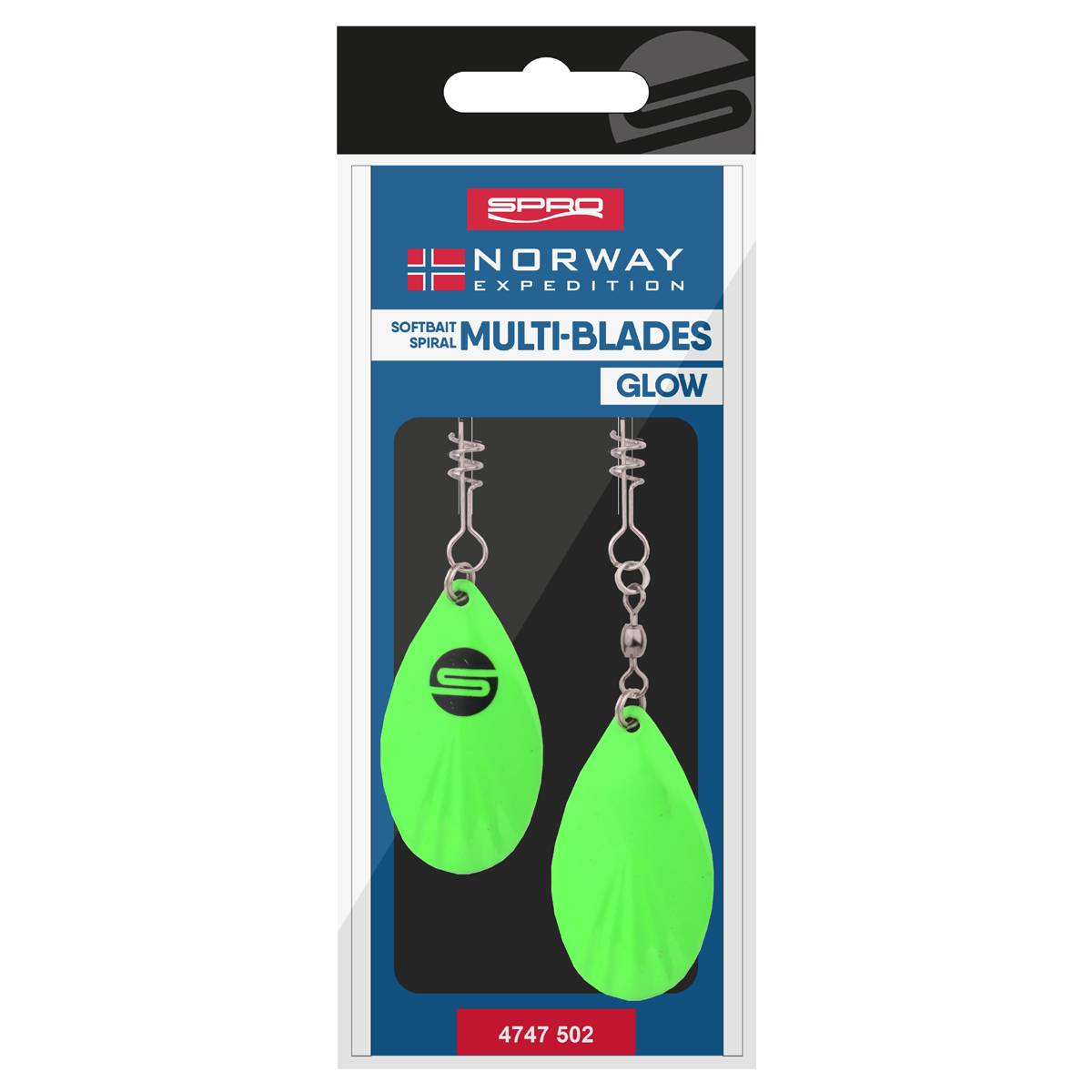 Spro Norway Expedition Multi-Blades Glow